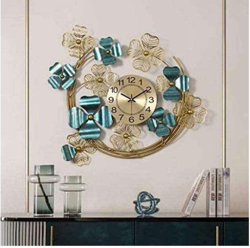 Metal Wall Clock Moon design Online in India